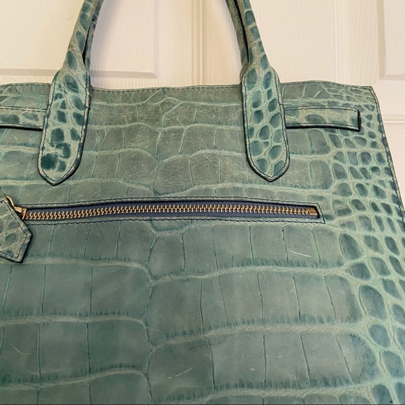 DOONEY & BOURKE Teal Leather Bag - Picture 10 of 16
